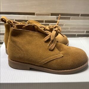 Gap suede brown kids shoes size 10